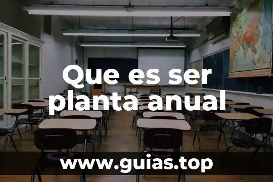 Que es ser un ciudadano activo 6 Que es ser planta anual