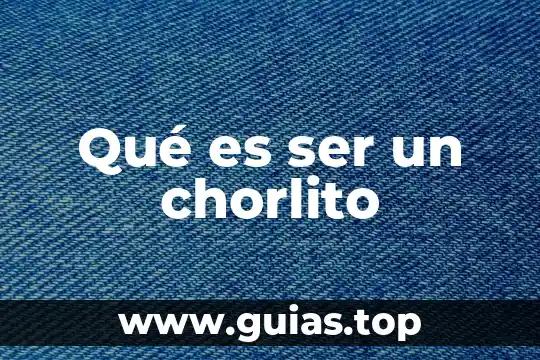Que es ser de sangre fria 7 Qué es ser un chorlito