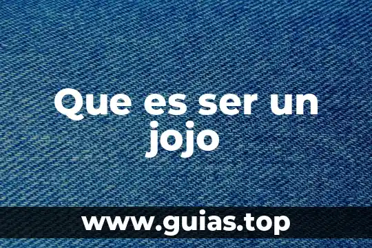Qué es el deber ser de la norma jurídica 6 Que es ser un jojo