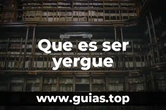Que es ser mairo 8 Que es ser yergue