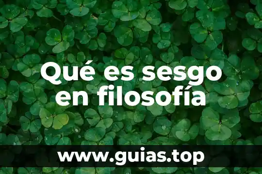Qué es la filosofía según Ludwig Wittgenstein 5 Qué es sesgo en filosofía