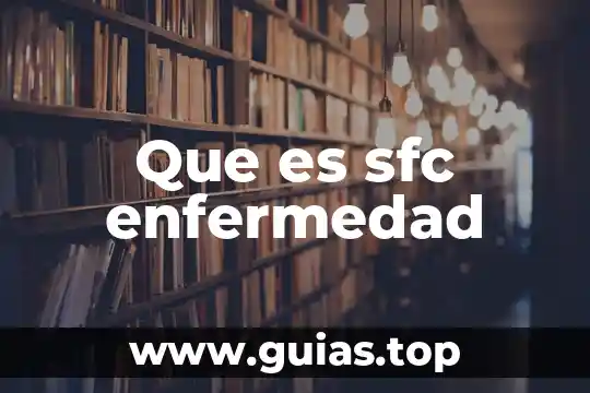 Qué es la enfermedad haemophilus ducreyi 6 Que es sfc enfermedad