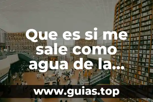 Que es cuando defecas y te sale sangre 3 Que es si me sale como agua de la vajina