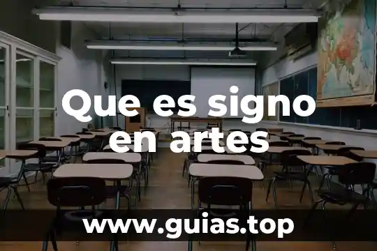 Qué es un signo y ejemplos 5 Que es signo en artes