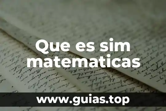 Que es la tabla de verdad en matematicas 6 Que es sim matematicas