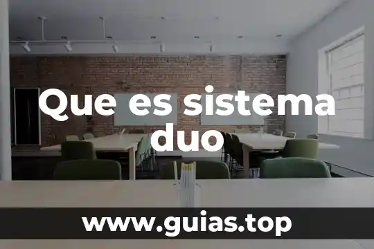 Que es una computadora dos en uno u duo 5 Que es sistema duo