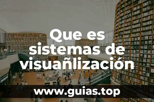 Principio de sistemas que es 5 Que es sistemas de visuañlización