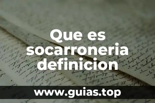 Que es ideograma definicion 3 Que es socarroneria definicion