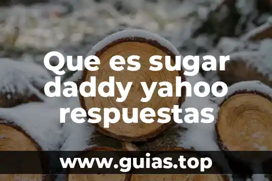 Que es el inconsciente yahoo respuestas 6 Que es sugar daddy yahoo respuestas