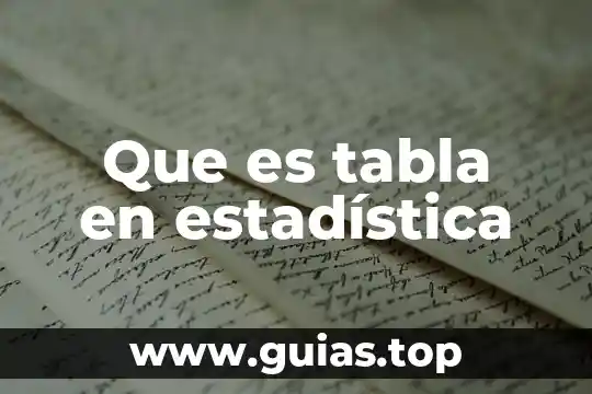 Qué es una tabla de verdad contradictoria 8 Que es tabla en estadística