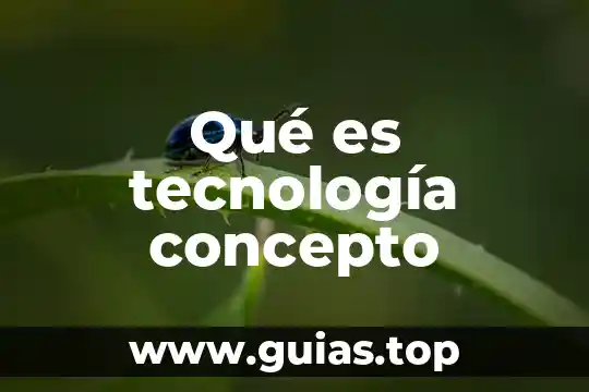 Qué es economía política concepto 5 Qué es tecnología concepto