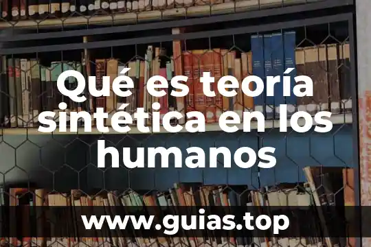 Que es la comision de derechos humanos de tabasco 8 Qué es teoría sintética en los humanos