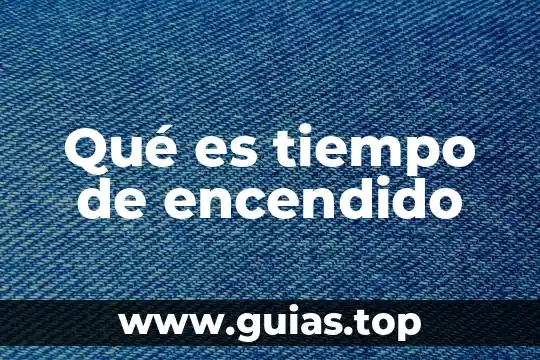 Que es el nuevo tiempo libre tres enfoques teóricos prácticos 8 Qué es tiempo de encendido