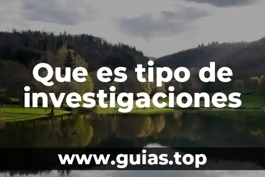 Que es el concepto de factura 4 Que es tipo de investigaciones