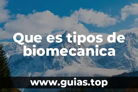 Que es el salto y sus tipos 4 Que es tipos de biomecanica