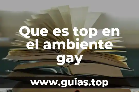 Que es ambiente escolar inclusivo 7 Que es top en el ambiente gay
