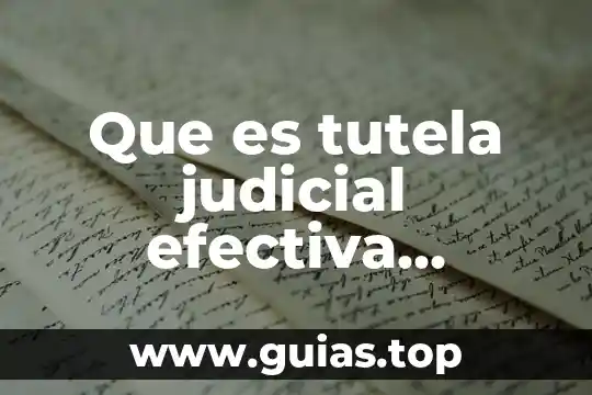 Qué es taza donimal y efectiva 3 Que es tutela judicial efectiva definicion