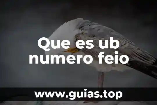 Qué es el número de muestras 5 Que es ub numero feio