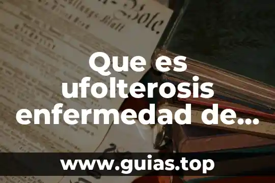 Que es ufolterosis enfermedad de las mascotas