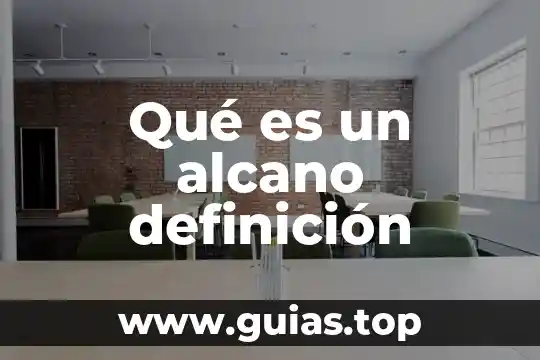 Qué es un equipo portuario definición 7 Qué es un alcano definición