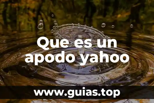 Que es la nube en internet yahoo 5 Que es un apodo yahoo