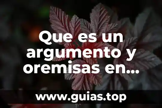 Que es un problema o pregunta en un argumento 8 Que es un argumento y oremisas en logica