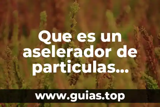 Ideología que es unam 3 Que es un aselerador de particulas unam