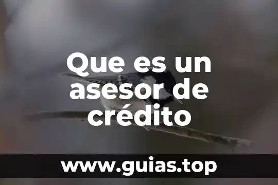 Que es checar circulo de credito 3 Que es un asesor de crédito