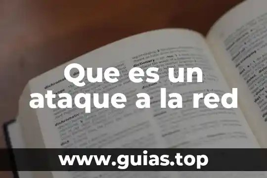 Que es red medical 5 Que es un ataque a la red