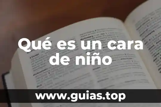 Que es bueno para la cara seca 5 Qué es un cara de niño