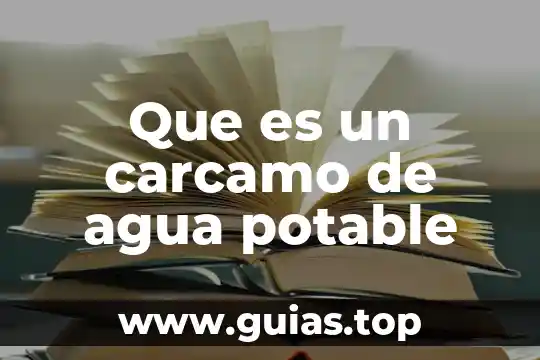Qué es el agua potable y purificada 3 Que es un carcamo de agua potable