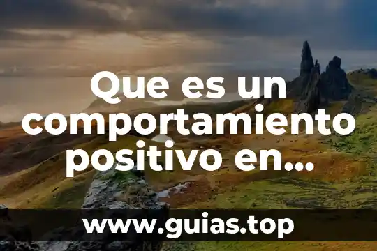 Qué es psicología pragmática 7 Que es un comportamiento positivo en psicologia