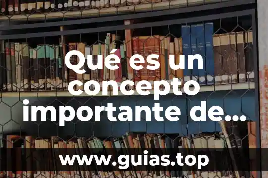 Marco legislativo de un tema que es 4 Qué es un concepto importante de algún tema