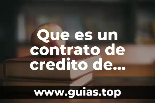Que es contrato de cesion de derechos 7 Que es un contrato de credito de habilitacion o avio