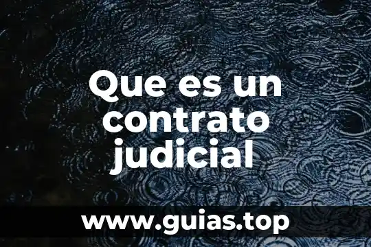 Que es un contrato de credito de habilitacion o avio 6 Que es un contrato judicial