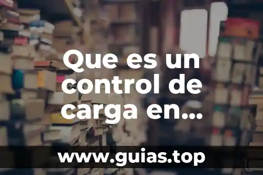 Que es un control de carga en biologia molecular
