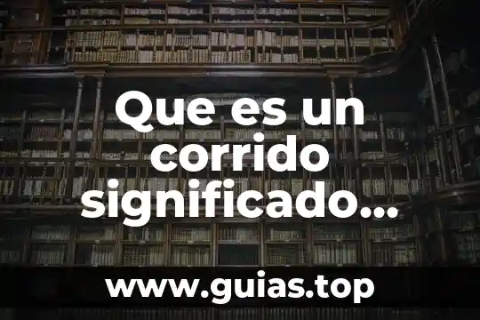 Qué es un principio significado 8 Que es un corrido significado yconcepto