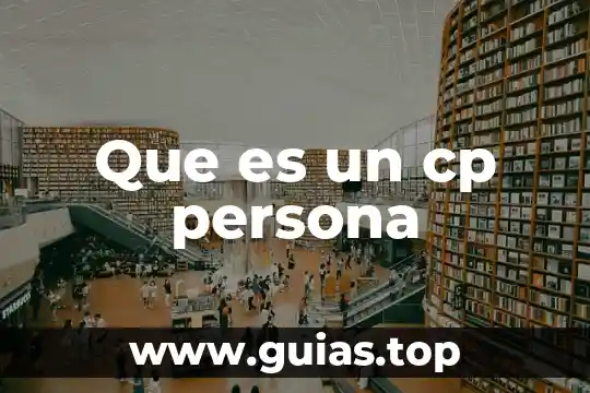 Que es una persona sangre liviana 4 Que es un cp persona