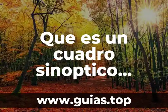 Qué es un cuadro sinóptico y sus características 6 Que es un cuadro sinoptico relacion sol tierra luna