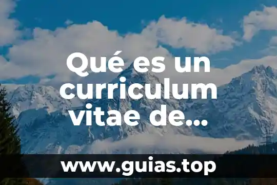 Que es energia eolica y sus caracteristicas 4 Qué es un curriculum vitae de alumnos características