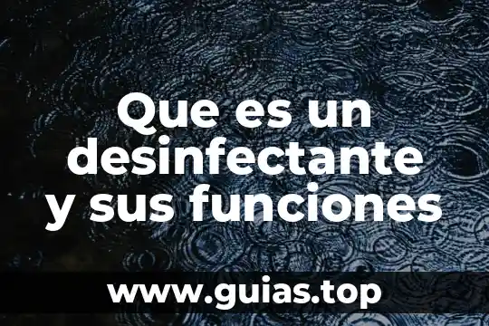 Que es el registro civil y sus funciones en mexico 5 Que es un desinfectante y sus funciones