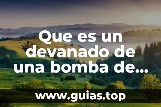 Que es una bomba tipos 5 Que es un devanado de una bomba de agua