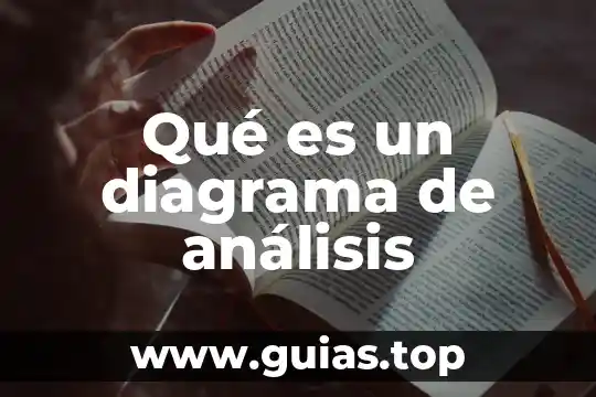 Qué es un diagrama de análisis