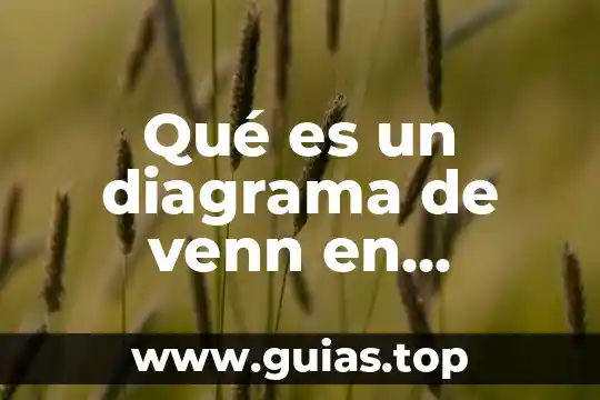 Que es estimador en estadistica 4 Qué es un diagrama de venn en estadística