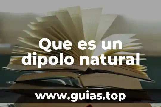 Que es un fluido natural 5 Que es un dipolo natural