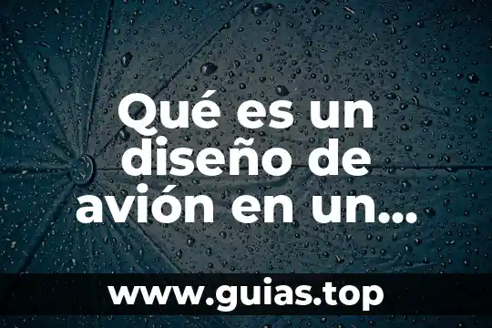 Que es el diseño de la planta en administracion 3 Qué es un diseño de avión en un automóvil