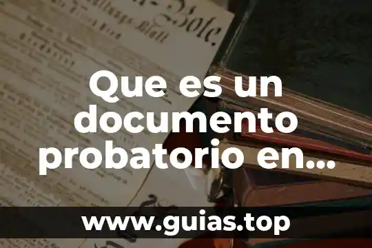 Que es un documento base de cotejo concepto 3 Que es un documento probatorio en un cv