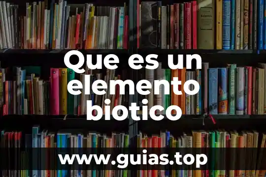 Que es una unidad de ciclo antiguo 4 Que es un elemento biotico