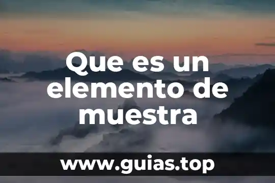 Que es asociar elemento 8 Que es un elemento de muestra