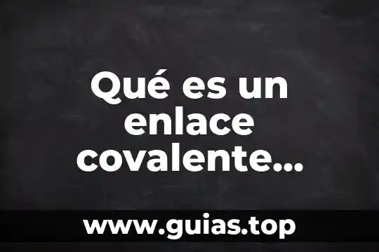 Que es un gemido definicion 7 Qué es un enlace covalente polar definición